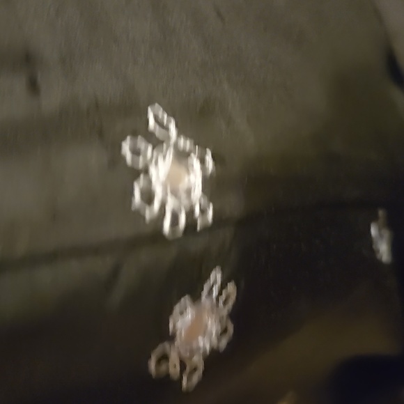 Molly B Black Strapless Chic Dress With Detachable Belt and Intricate Detailing - Picture 4 of 17